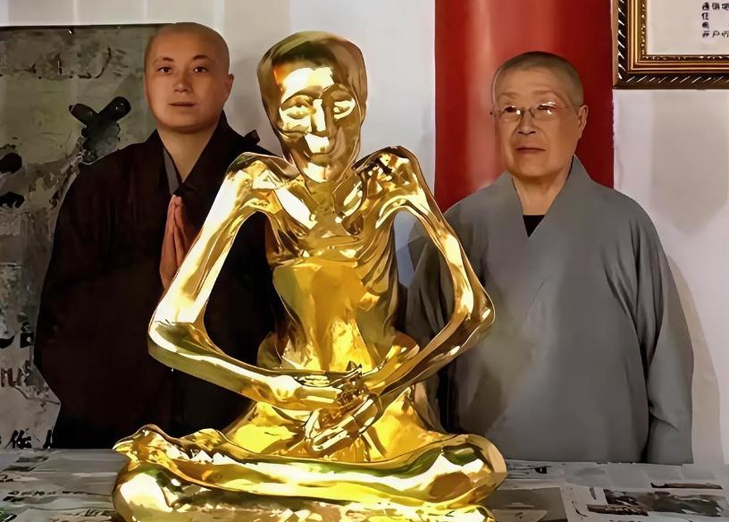 1995年，安徽85岁的女尼仁义师太临终前告诉他的徒弟：“我死后不烧，将我放入大