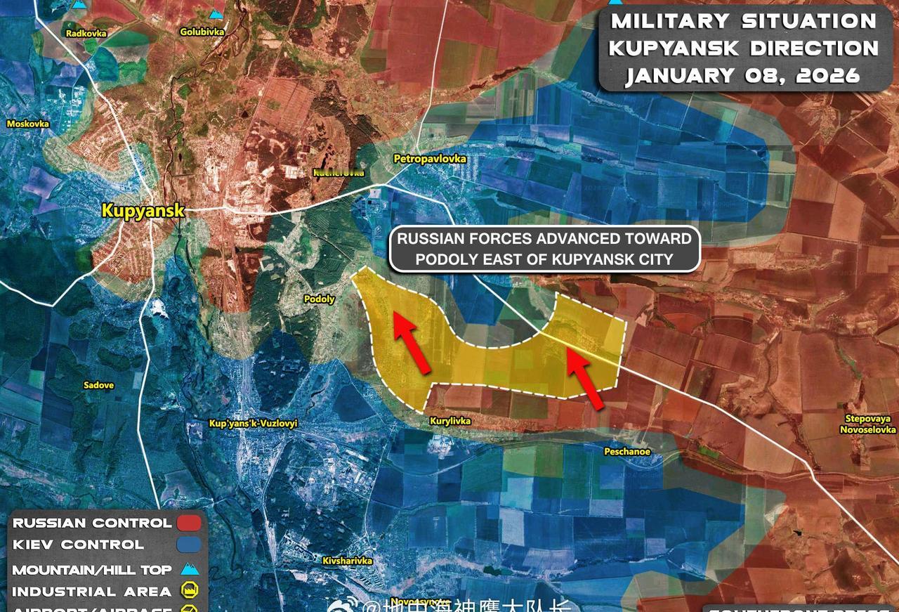 库皮杨斯克

1⃣️🇷🇺向该市以东的波多里推进。关注俄乌局势最新进展俄乌局势