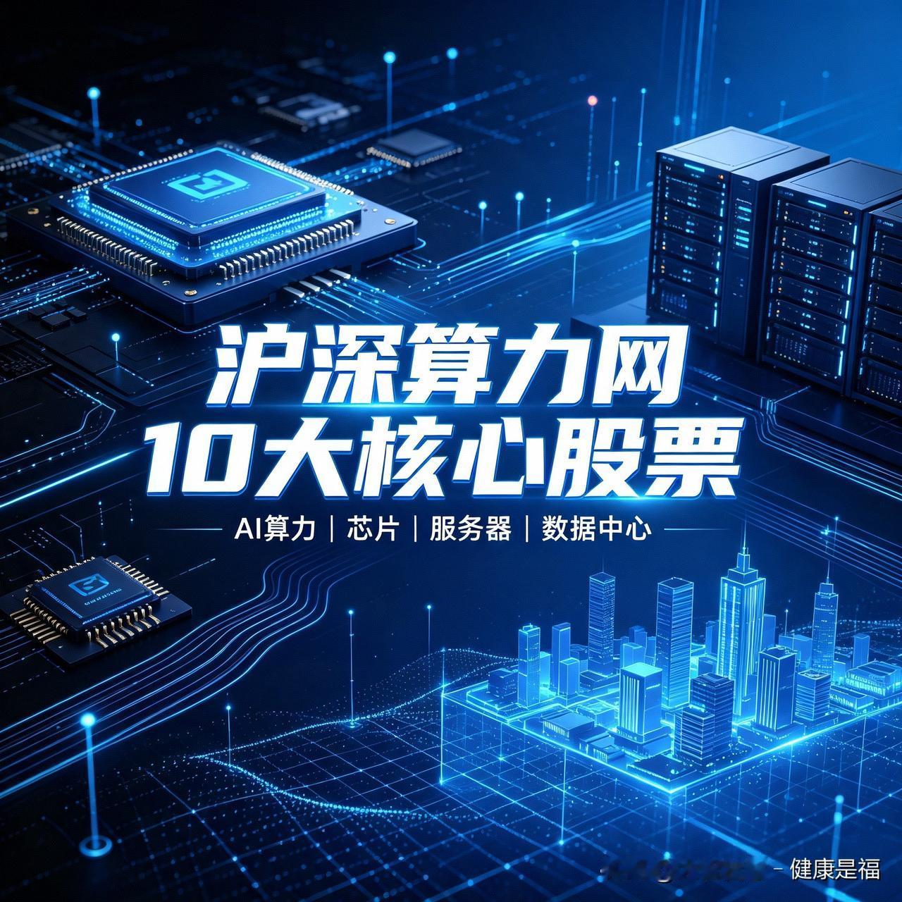 沪深算力网10大核心股票

1. 海光信息：国产CPU+DCU双龙头，性能对标国