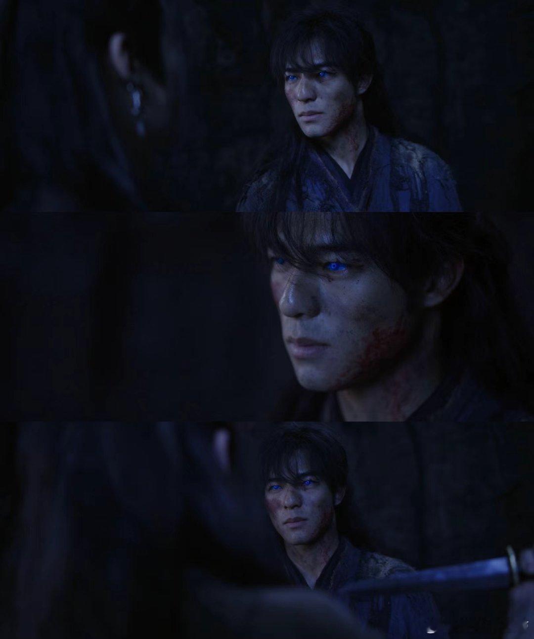 #陈昊森新剧人设#在七夜雪里一改半熟男女的小奶狗形象，变成了魔教杀手瞳不仅是第一
