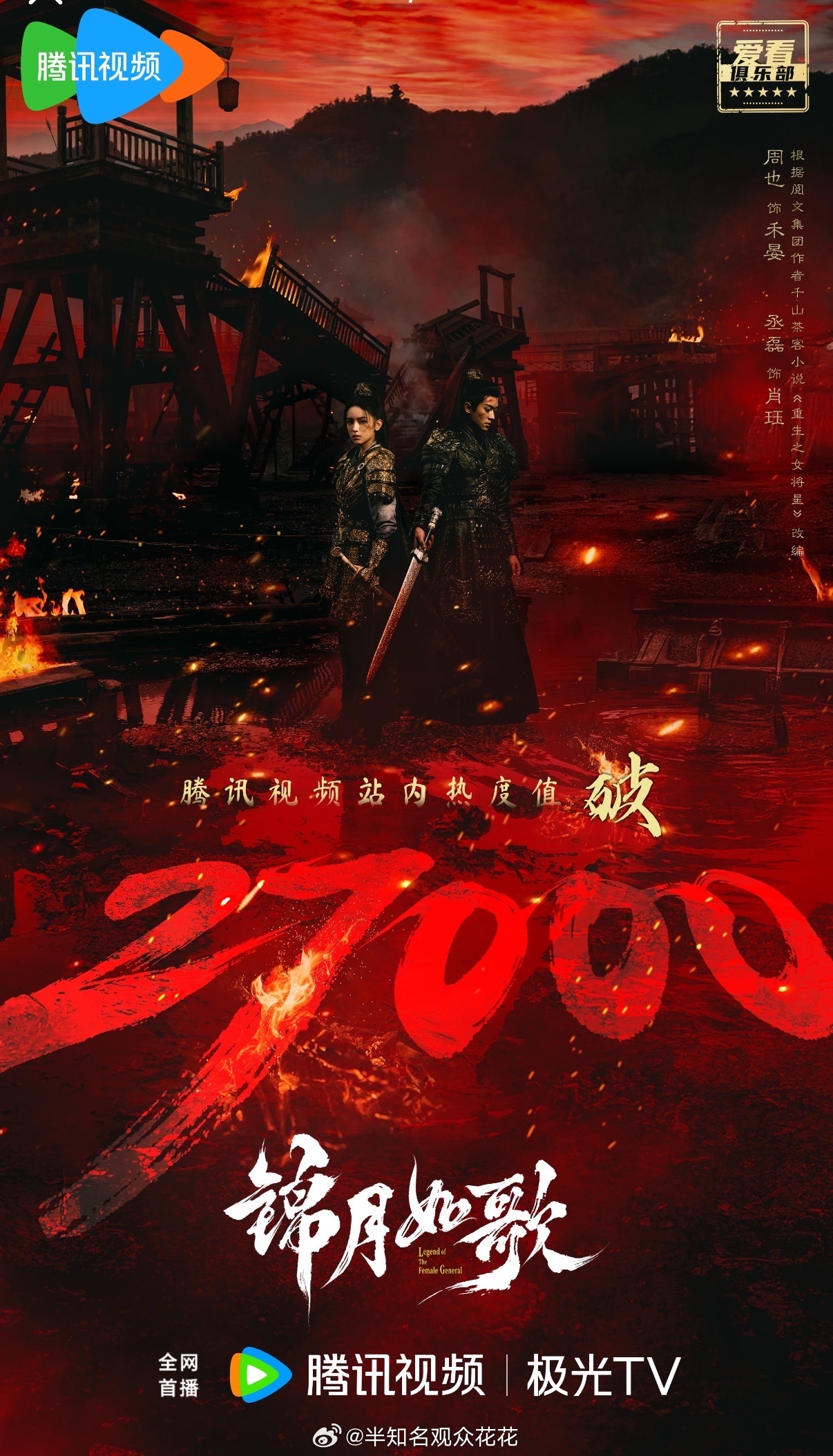 恭喜破27000！！锦月如歌站内热度破27000了 ​​​