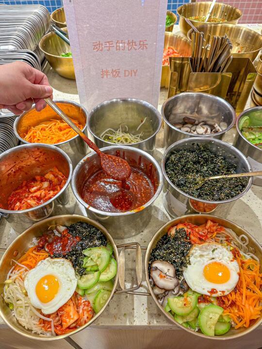 武汉！可以DIY拌饭的烤肉自助店