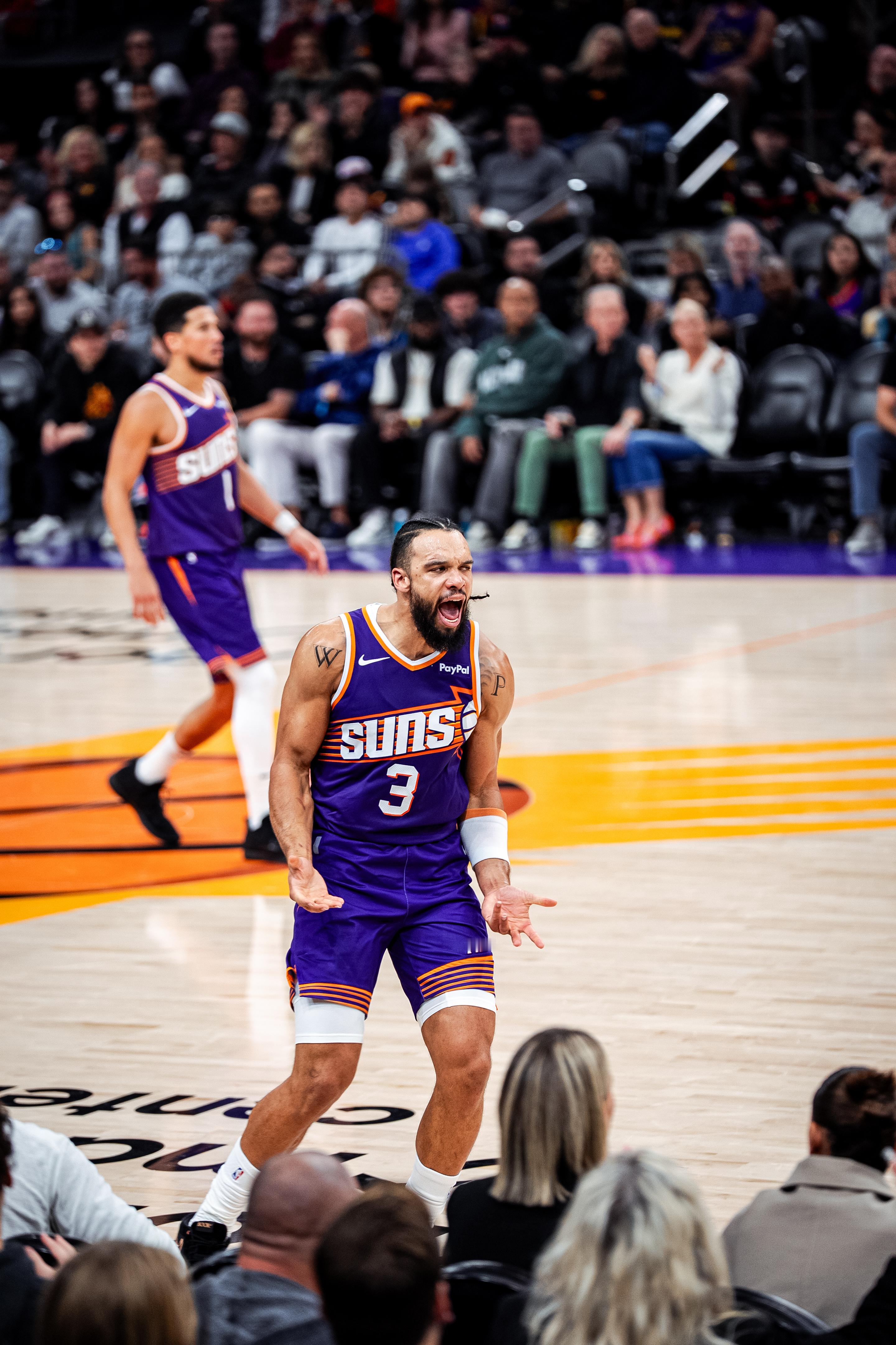 He just keep scoring ☄️菲尼克斯太阳旭日东升掘金vs太阳