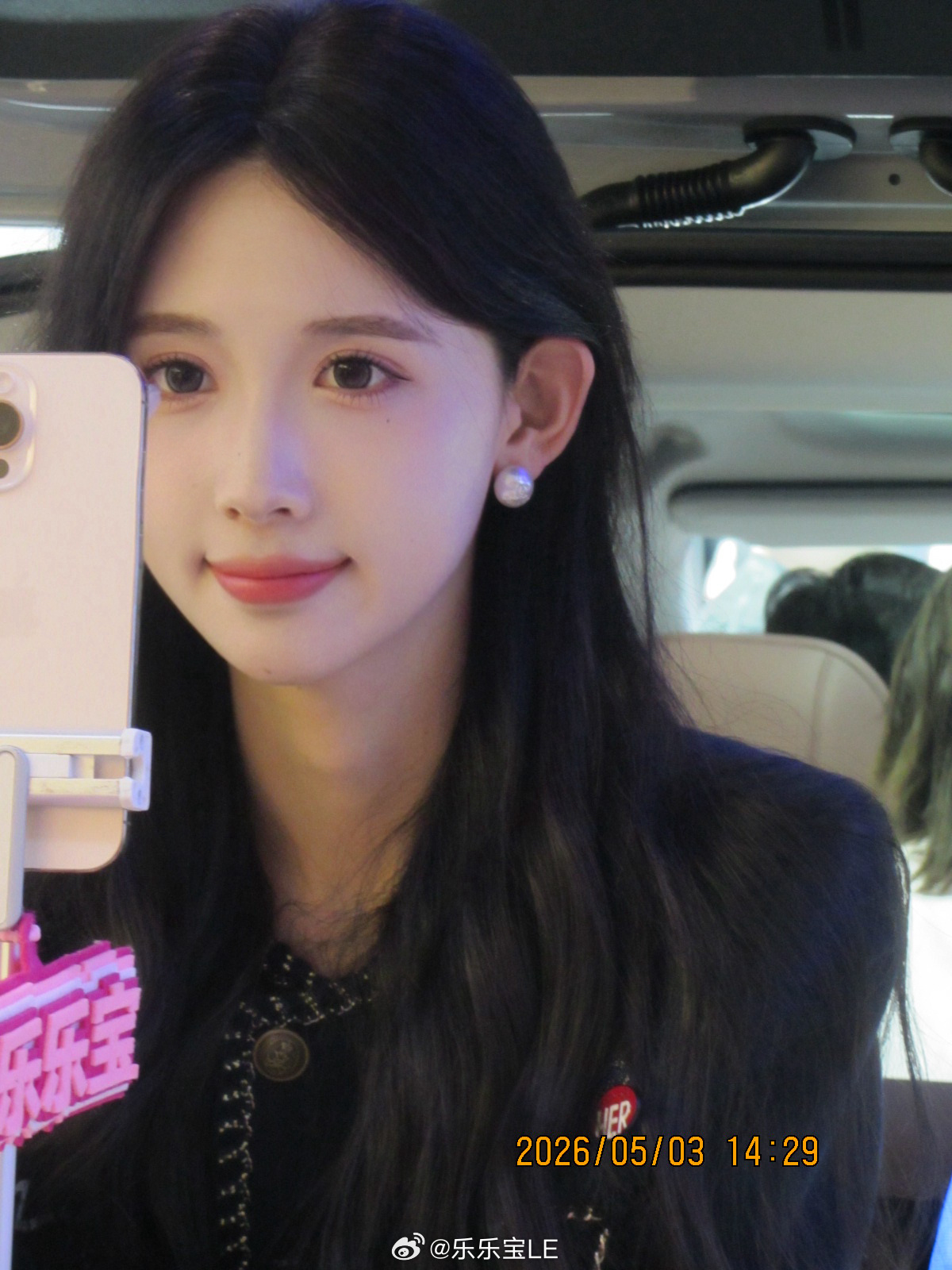 分享两张女粉宝宝拍的我乐乐宝车模车模 北京