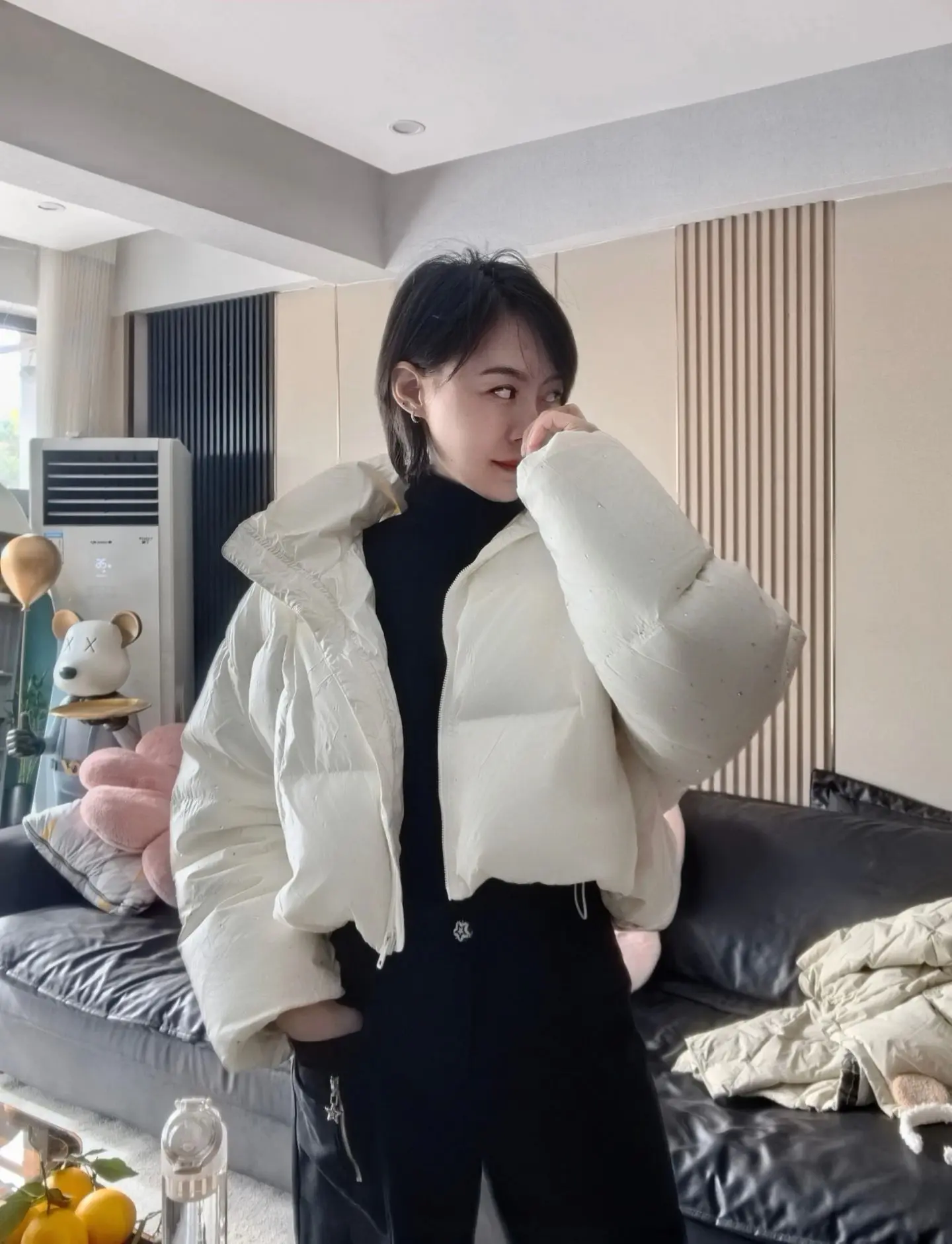 冬天其实挺好的，添一件衣服 就能感到温暖。