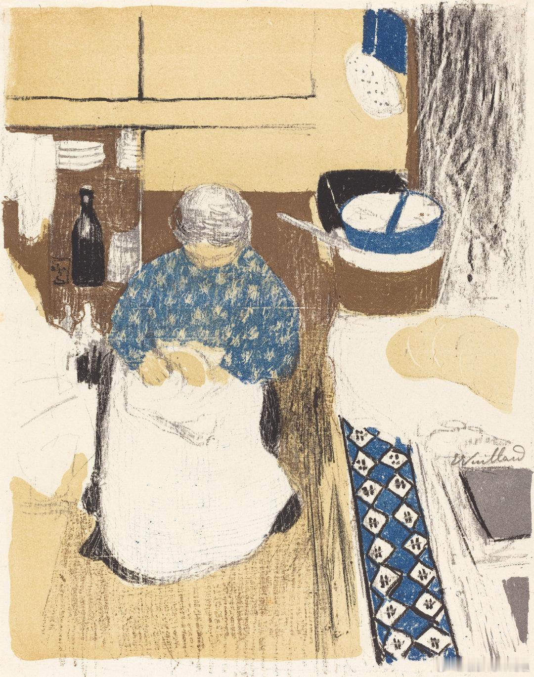 法国纳比派画家皮埃尔·博纳尔（Pierre Bonnard， 1867年10月3