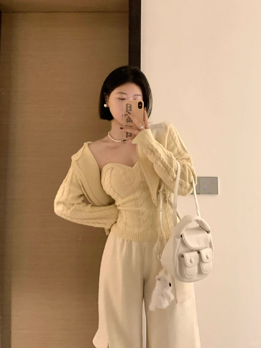 165/115 微胖穿搭 奶乎纯欲套装