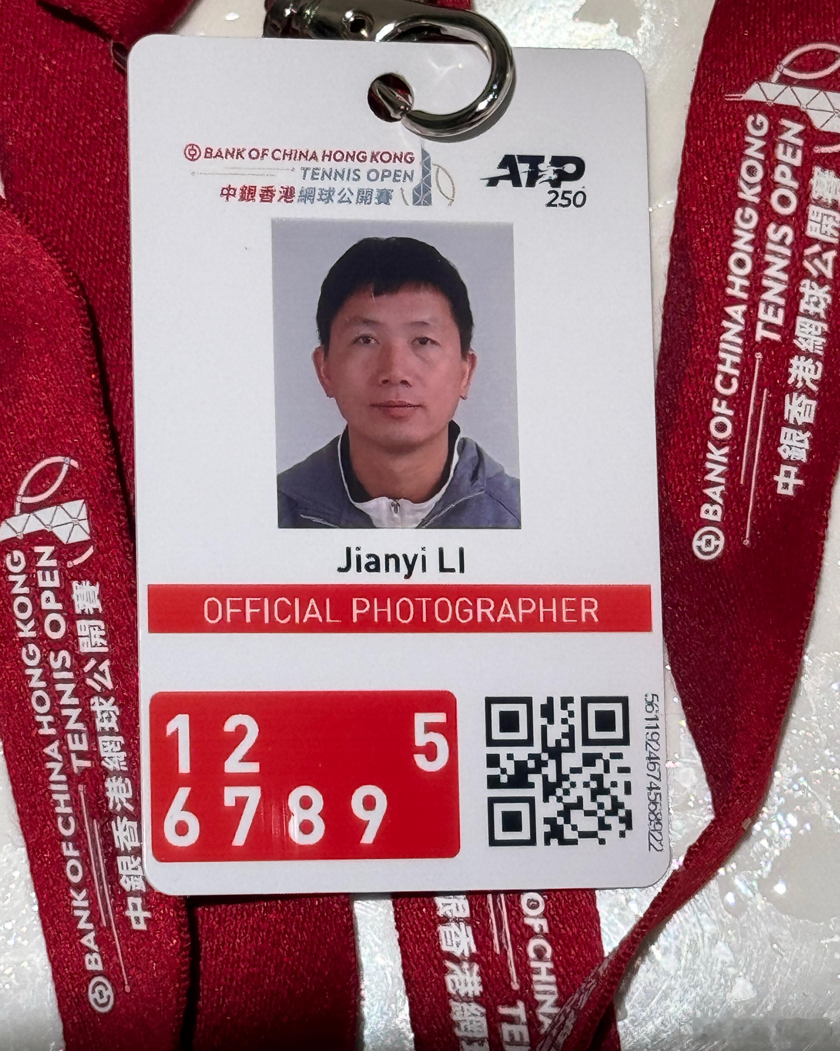 Official Photographer！中银香港网球公开赛官方摄影师，这是我