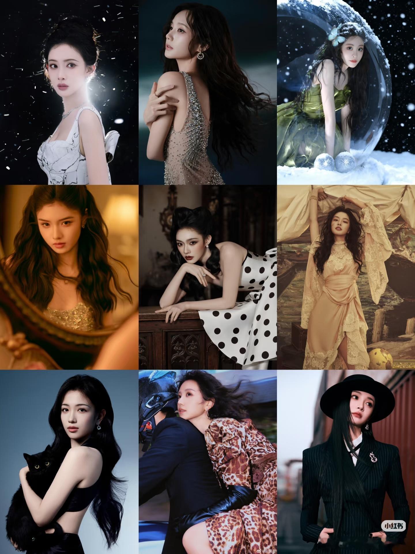 尖叫之夜出图女明星尖叫之夜出图，喜欢谁的造型？ 