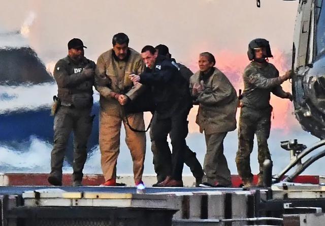 美国 彻底懵了！强行抓走委内瑞拉总统、专机直接押走，中国没动静；转头轰炸 伊朗 