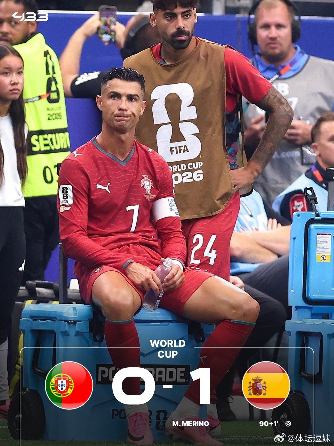 西班牙1-0绝杀葡萄牙晋级！ 
