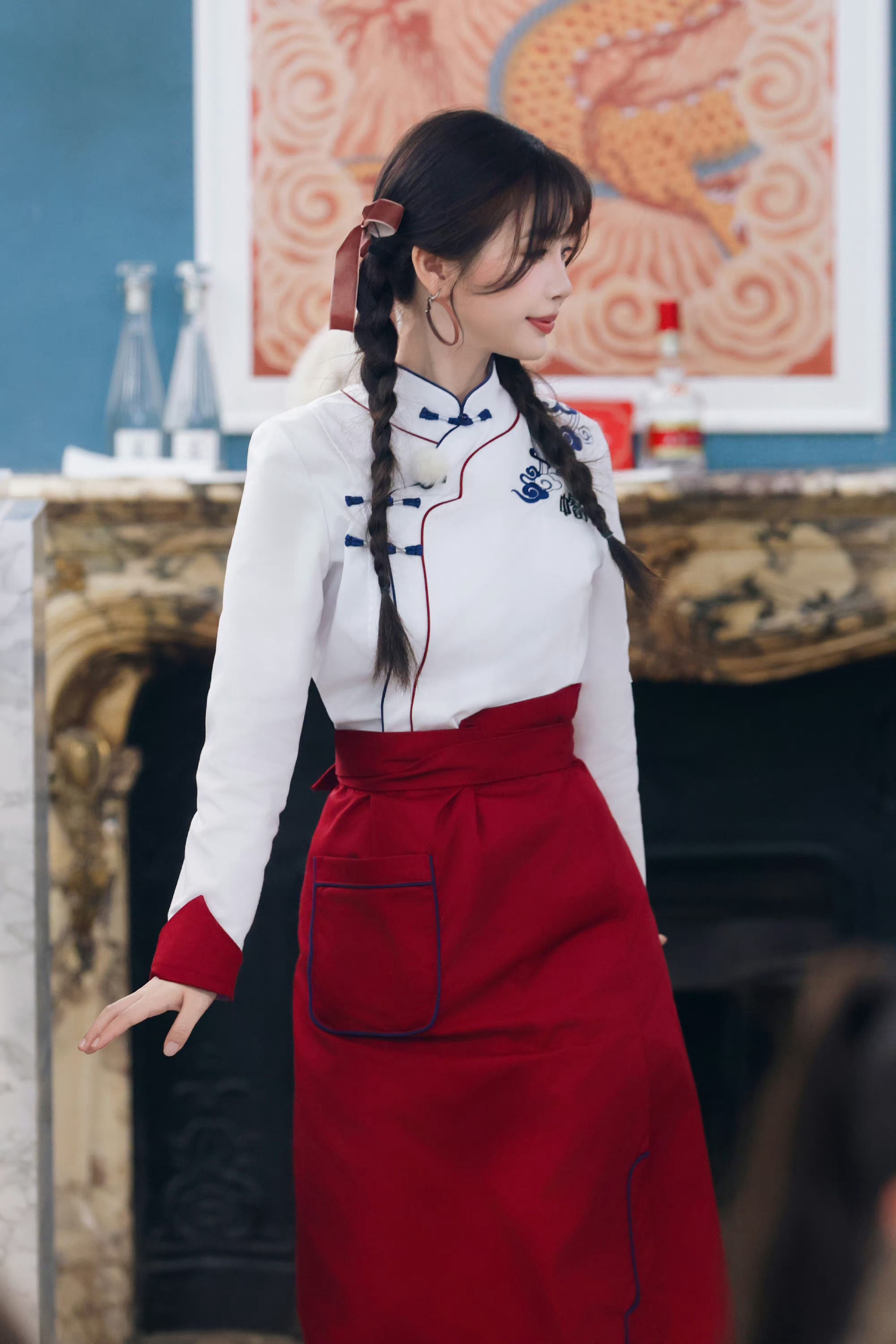 #虞书欣[超话]#  ❤️#虞书欣 中华小厨娘#❤️#虞书欣中餐厅# 🦋不用见