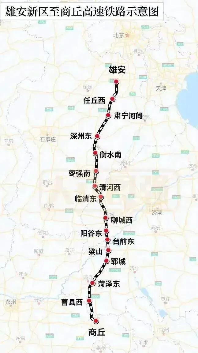 北京南下第三条高铁线路即将打通