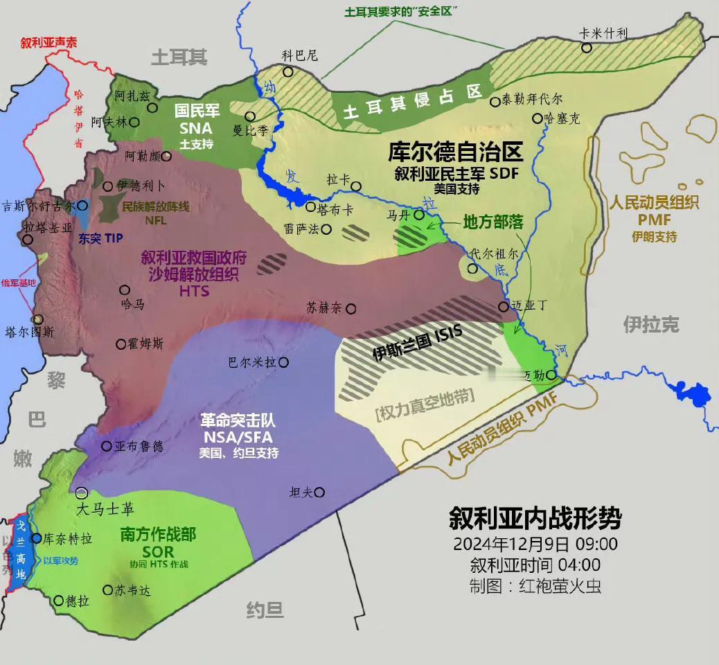 SNA和库尔德人率先开打，亲土耳其部队向库尔德阵地发起进攻，叙利亚就是下一个军阀