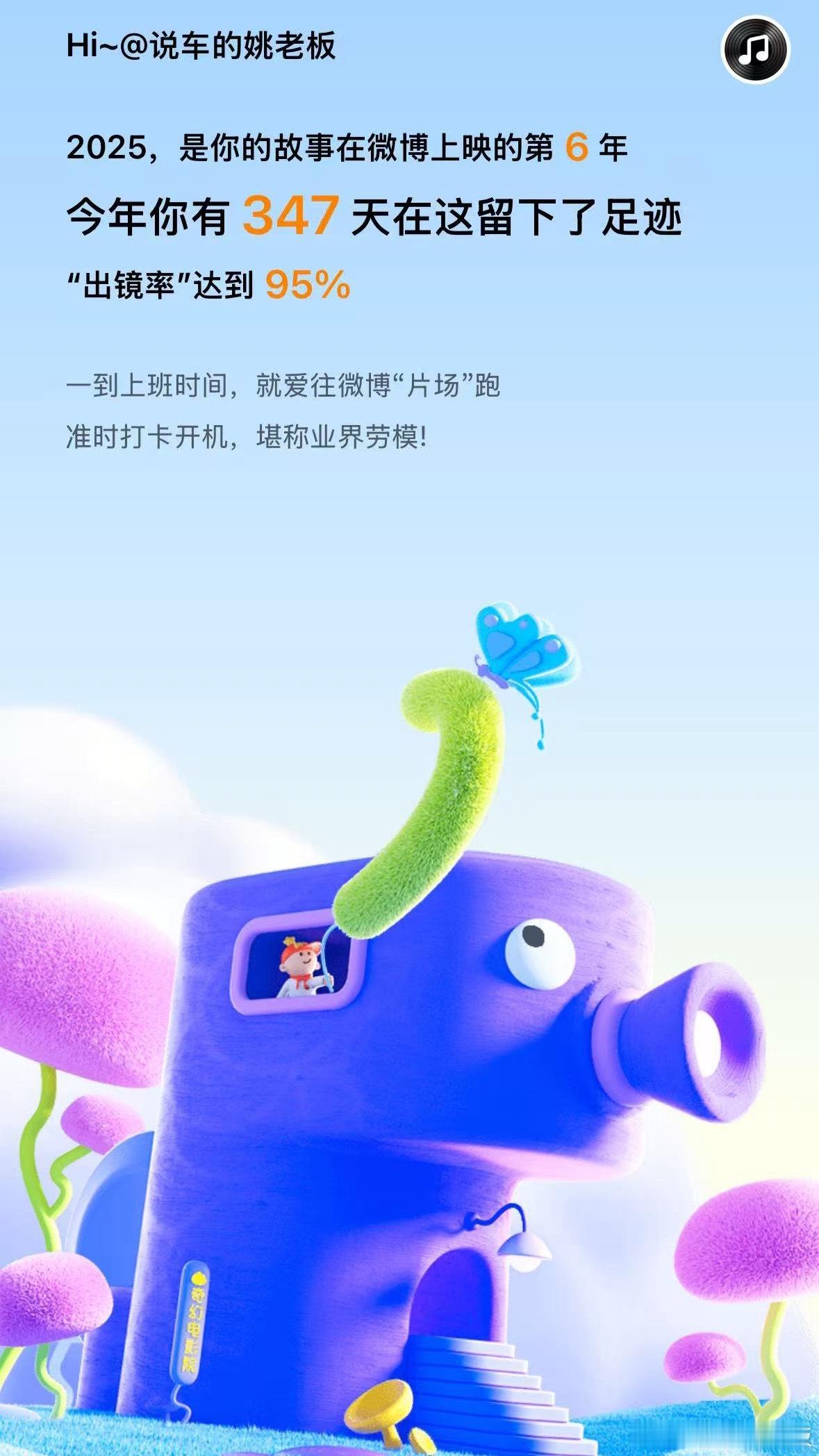 微博年度报告年度报告滚烫出炉！看到“天选社交悍匪”这个标签直接笑喷，简直是为我量