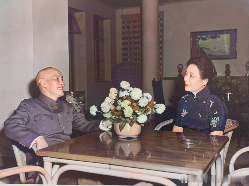 60年代蒋介石夫妇生活照历史影像 ​​​