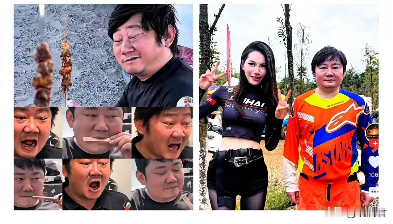 张雪与女粉丝合影时的分寸感。
张雪团队里年轻人多，他平日里和员工们打成一片，去公
