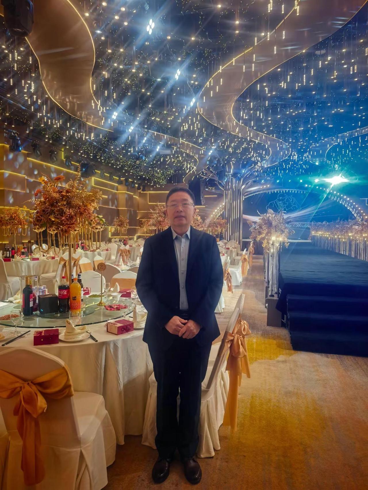 宴会氛围感 婚礼晚宴现场