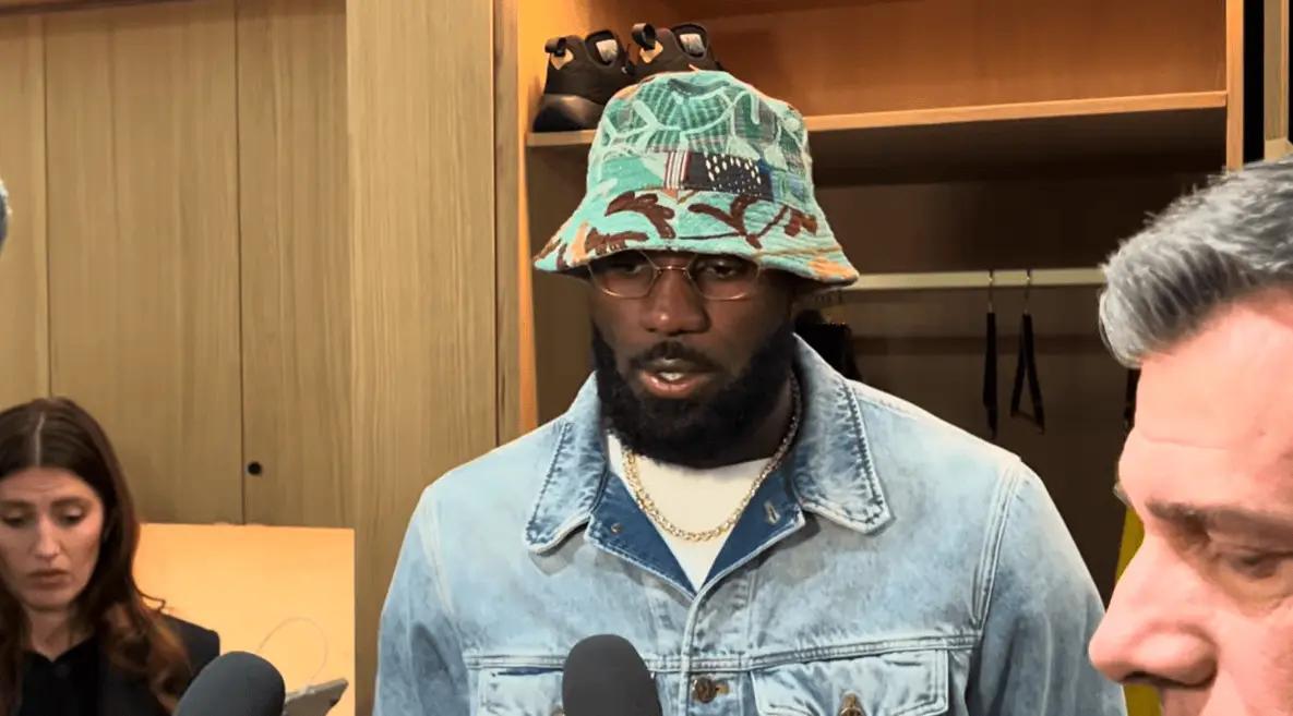 詹姆斯：去热火我目标只有冠军，在骑士1.0时我觉得做不到今日NBA常规赛湖人89