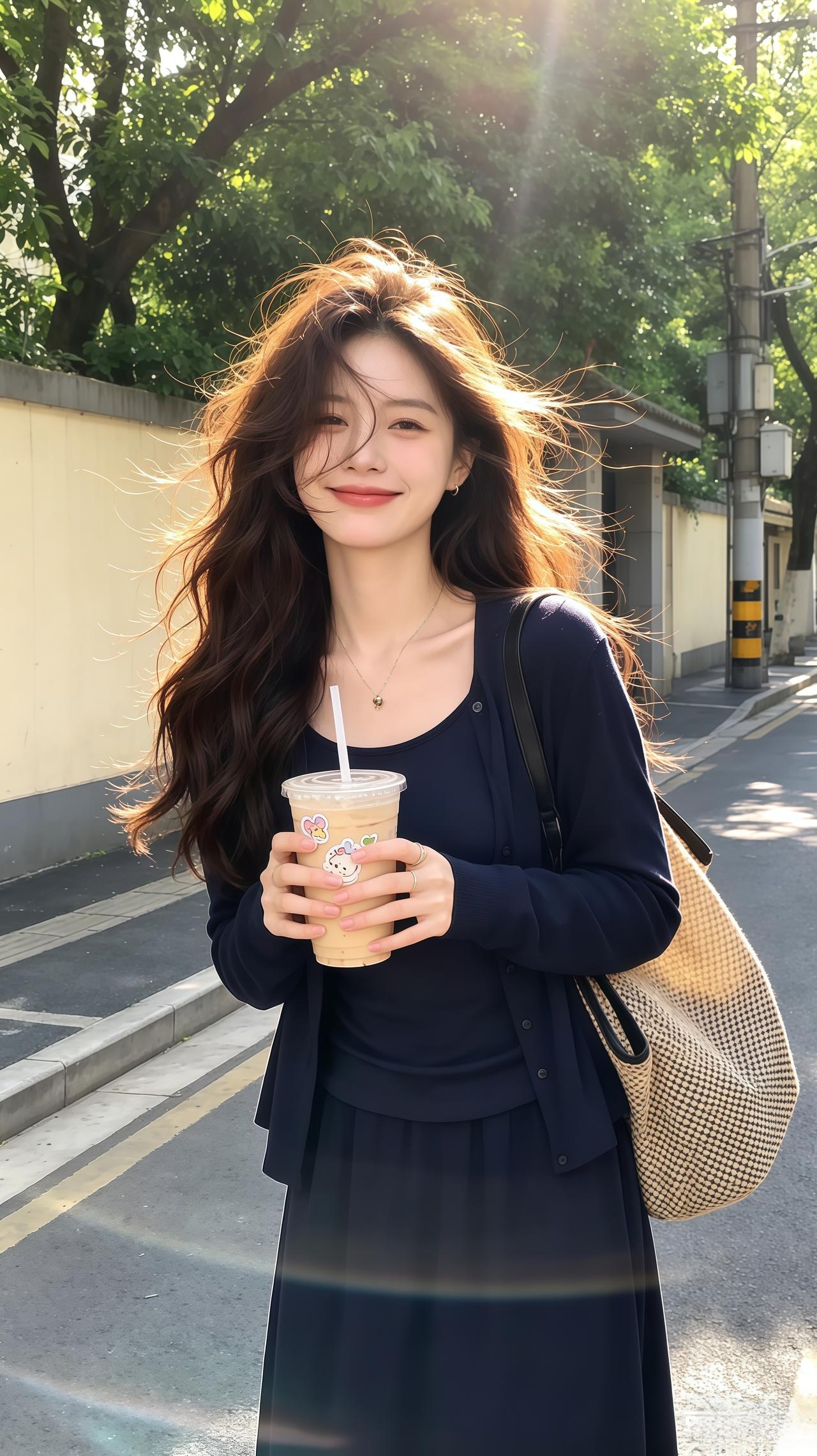 韩系温柔风套装 穿搭慵懒风穿搭今天穿什么女装