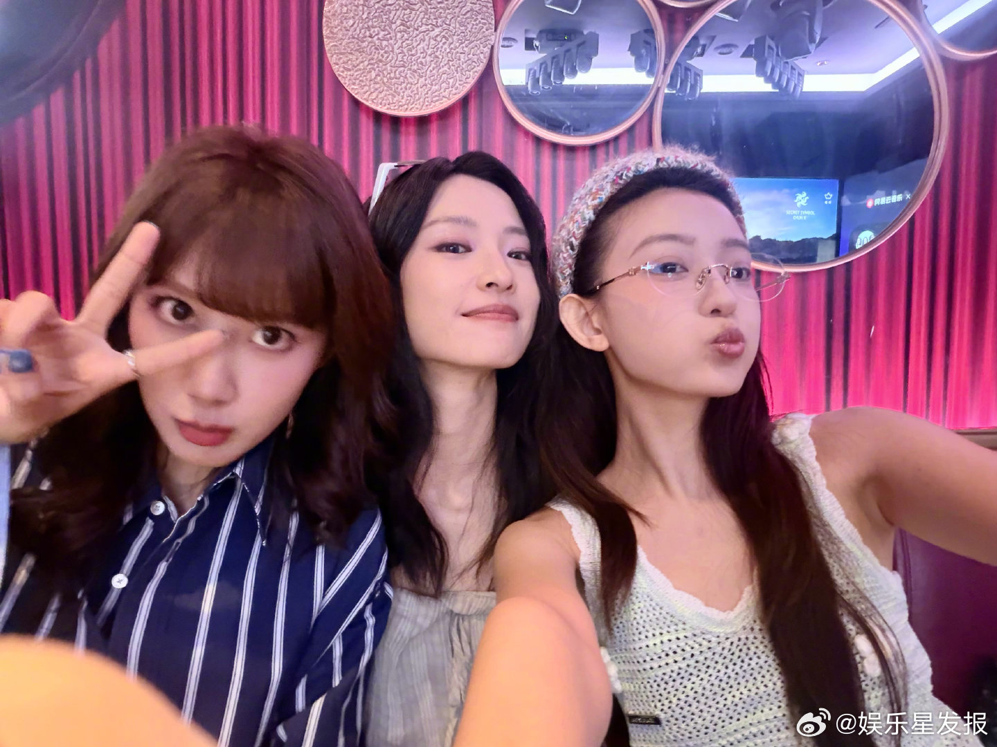 李艺彤马吟吟罗予彤KTVgirls李艺彤马吟吟罗予彤可以点歌吗 谁被三人的KTV