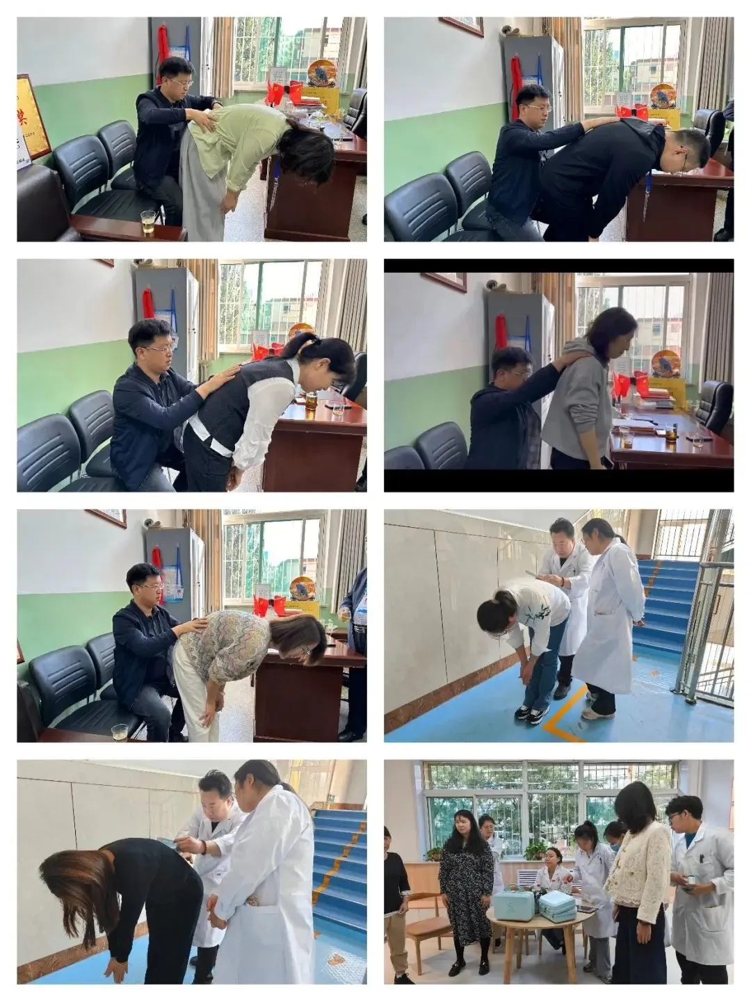 脊柱侧弯万人筛查公益活动进行中