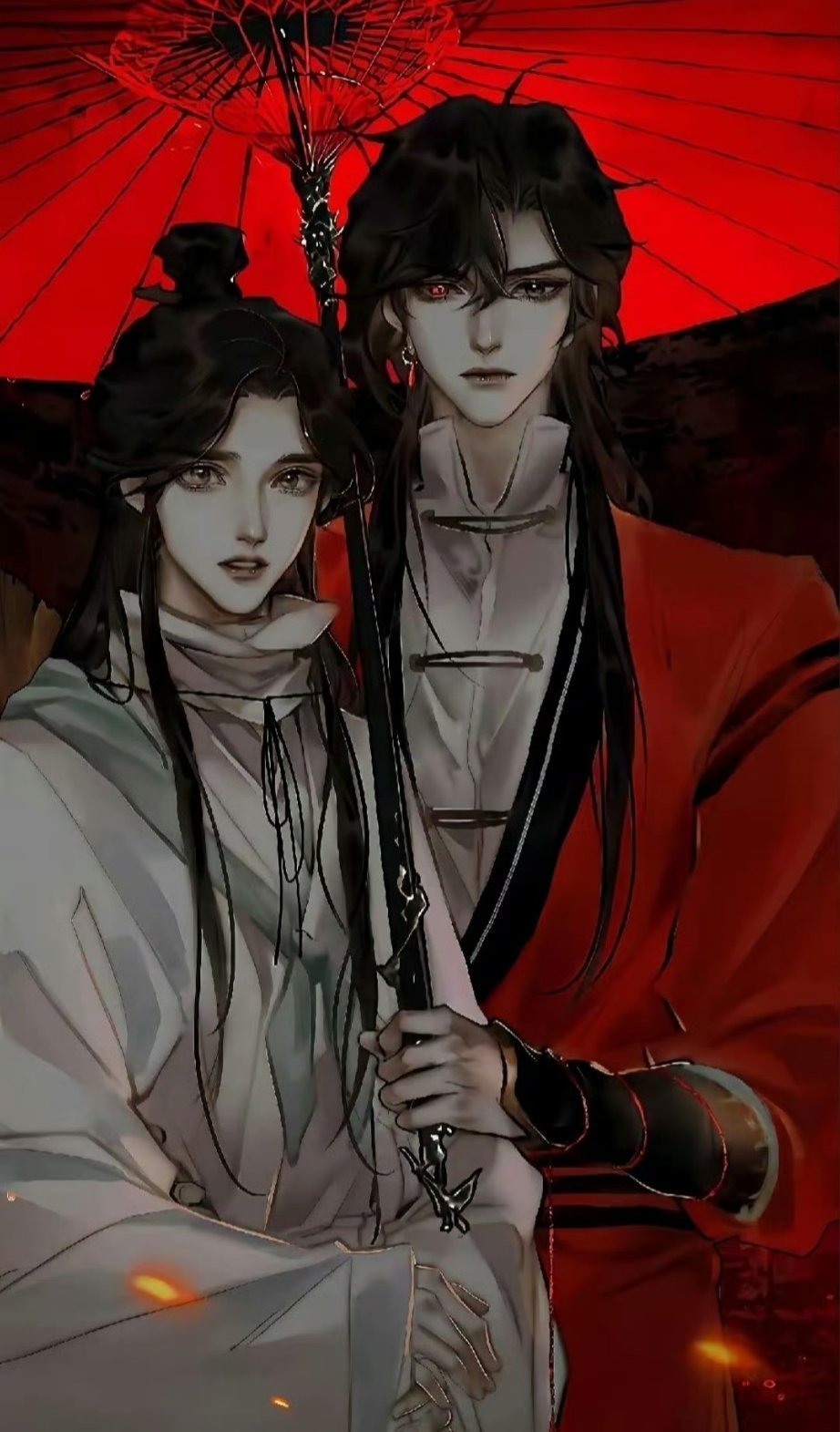 天官赐福动画灰灰笔下的谢怜真的好绝！！天官赐福漫画 动漫仲夏狂欢季