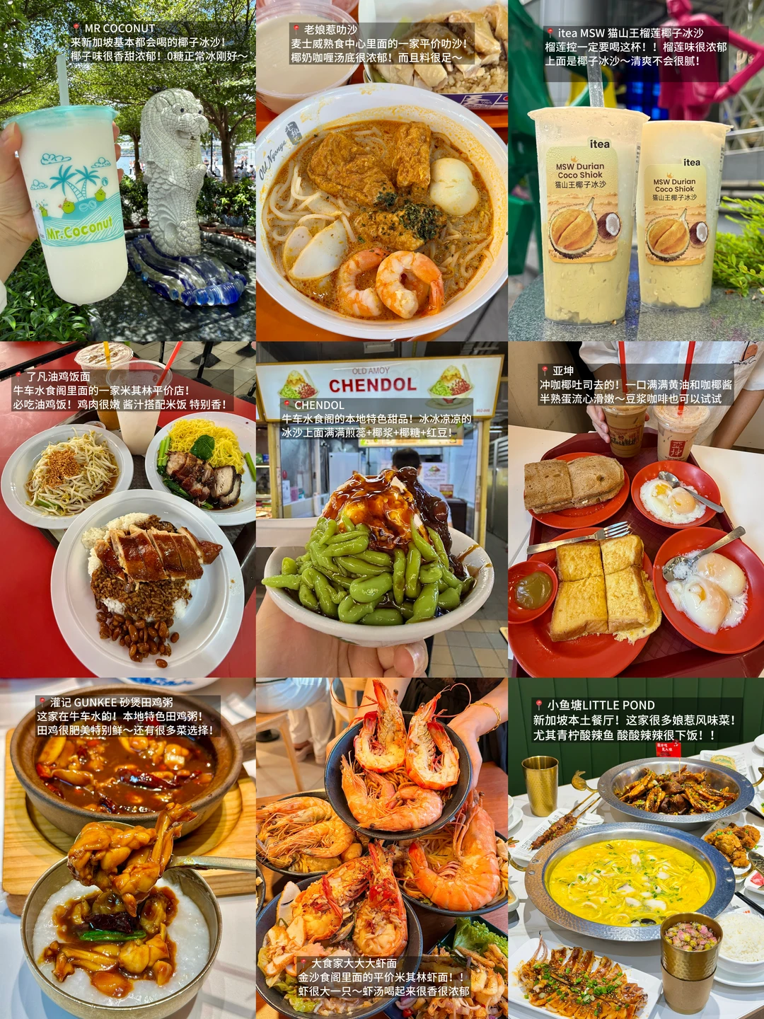 新加坡🇸🇬一定要吃的15家！！！！！！
