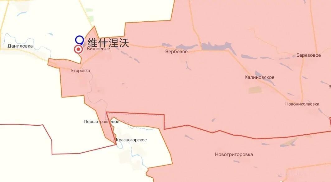 俄军东部集群第29集团军第36独立近卫摩步兵占领了第聂伯罗彼得罗夫斯克州的维什涅