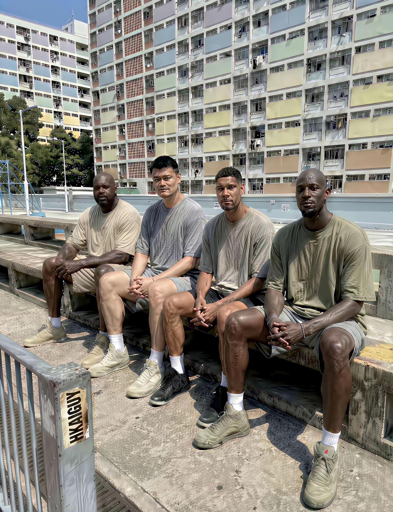 我认识姚明，其余几位都是谁