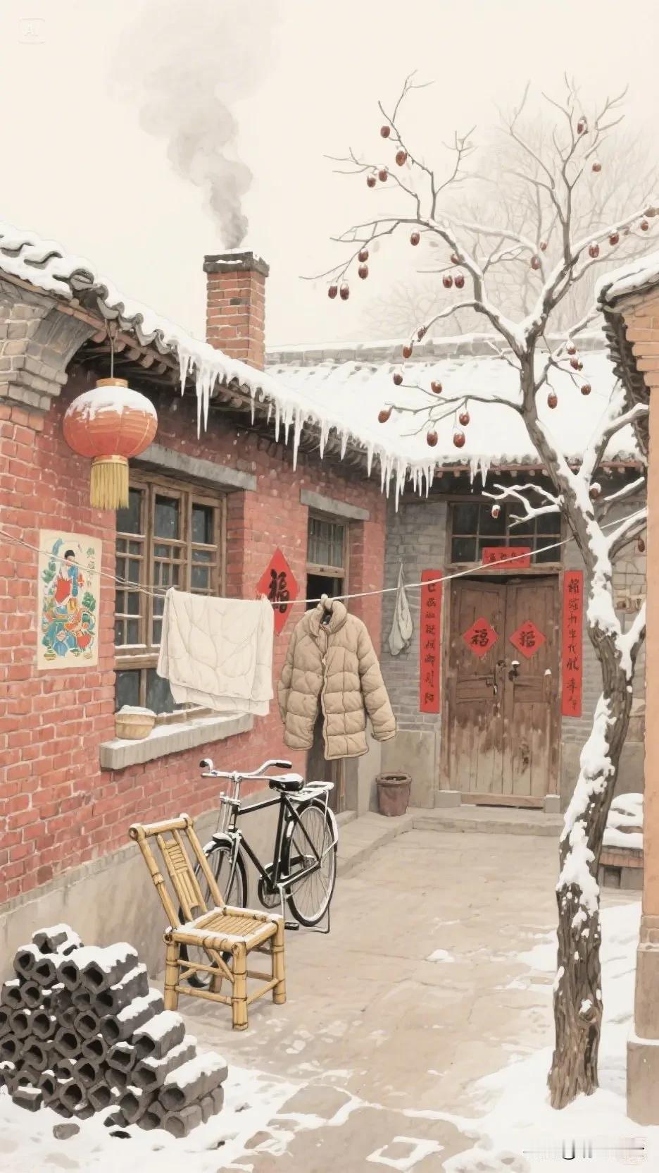 以前穷，都穷，贫富差异没有太大，大家能聚在一起，说说笑笑，邻里之间相互帮忙，都那