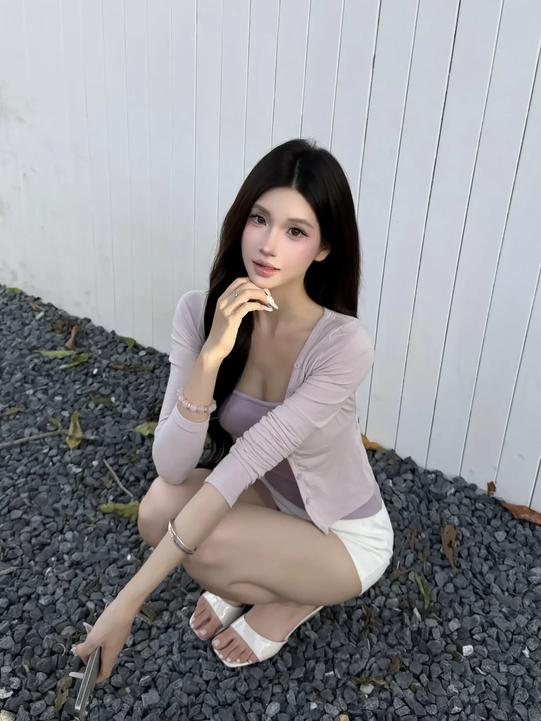 蹲着拍