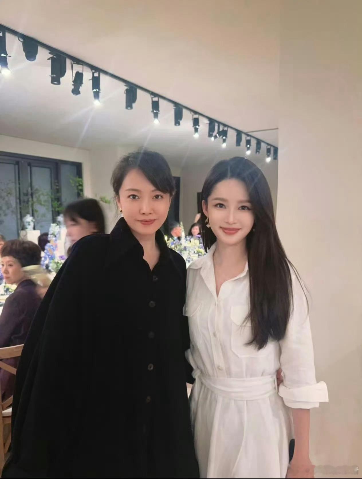 李沁苏州活动晚宴生图气质美女呀