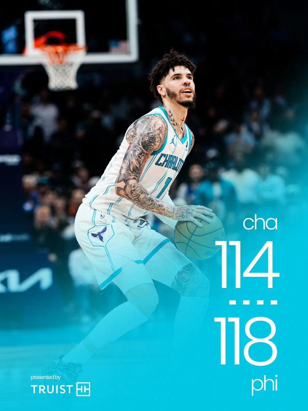 全阵容的76人，更像一支在东部能搅局的球队，因为过于未知了….最后乔治攻防、恩比