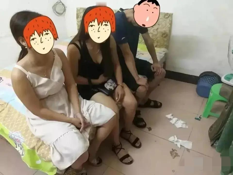 群众举报某出租屋人员流动频繁、作息反常，警方敏锐研判涉黄嫌疑后，果断展开突击检查