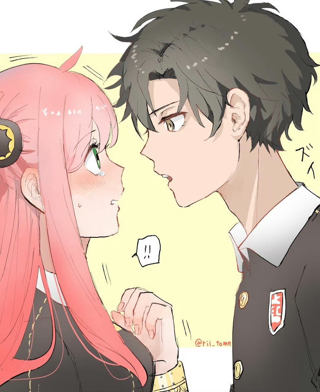 「间谍过家家」达米安和阿尼亚长大后的日常[憧憬][憧憬]TWI.rii_tome