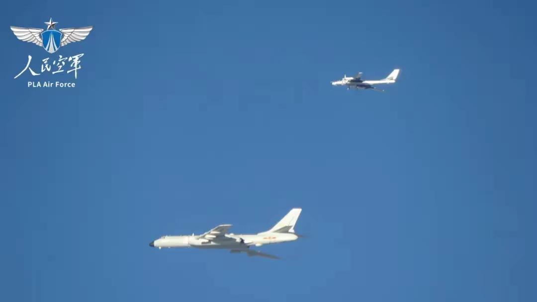 有一事不明，为什么参加中俄第十次联合空中战略巡航的轰-6K没有任何外部武器挂载？