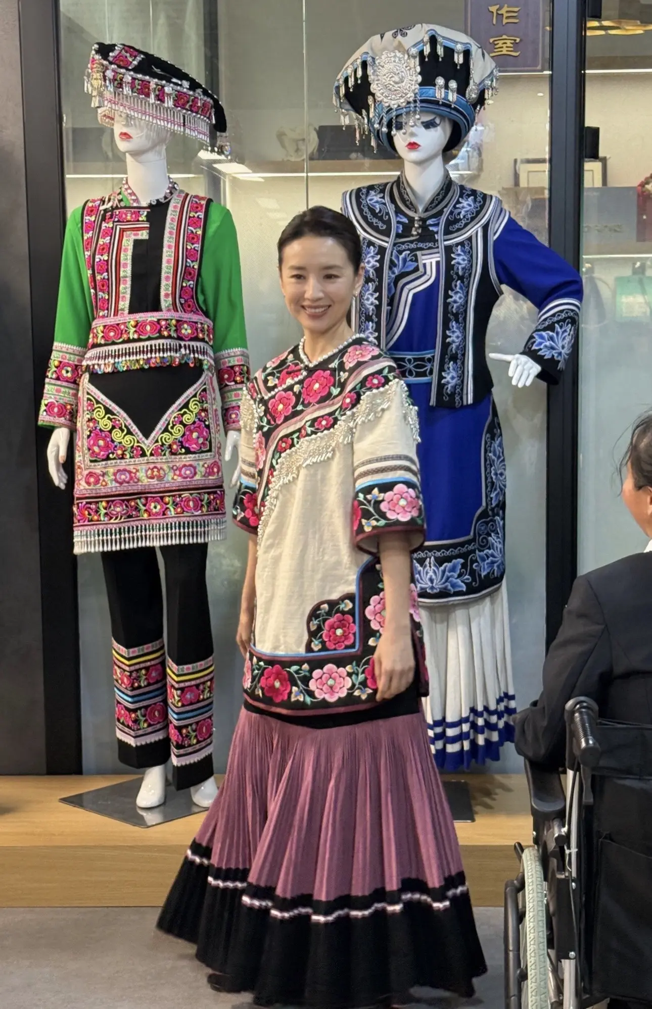 董洁民族风装扮也太美了，一点看不出已经46岁