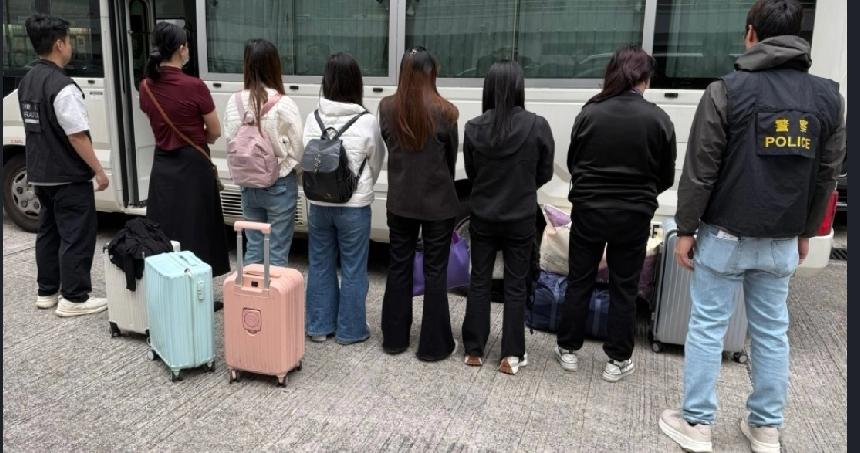 香港荃湾警区特别职务队联同入境处人员，根据线报及经深入调查后，今日（3月10日）