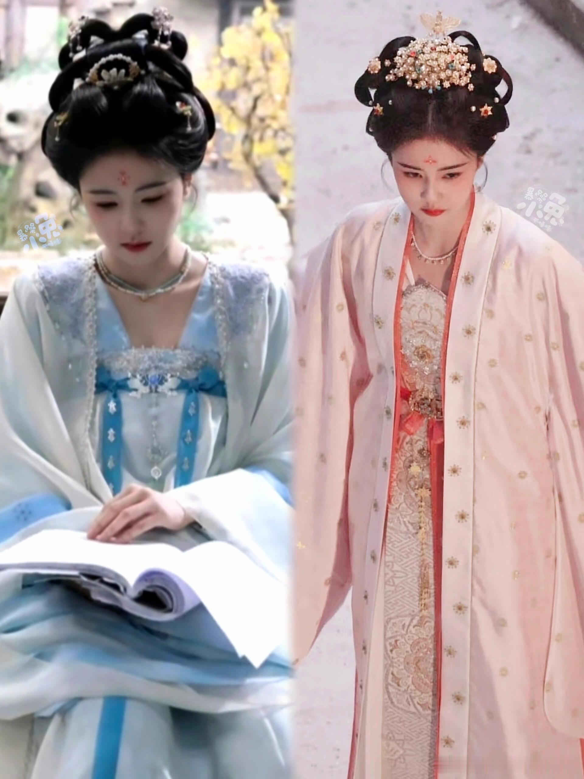 白鹿官服裙子都精彩看《唐宫奇案》的时候能明显感觉到，白鹿把官服造型撑得特别好，仪