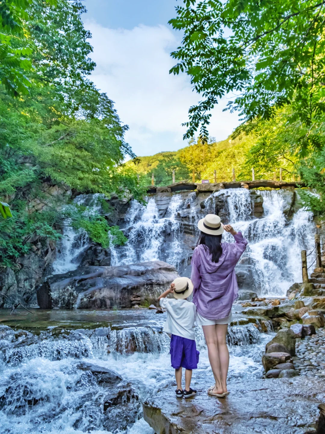 天津“小九寨”没骗我‼️溯溪徒步💦附路线攻略