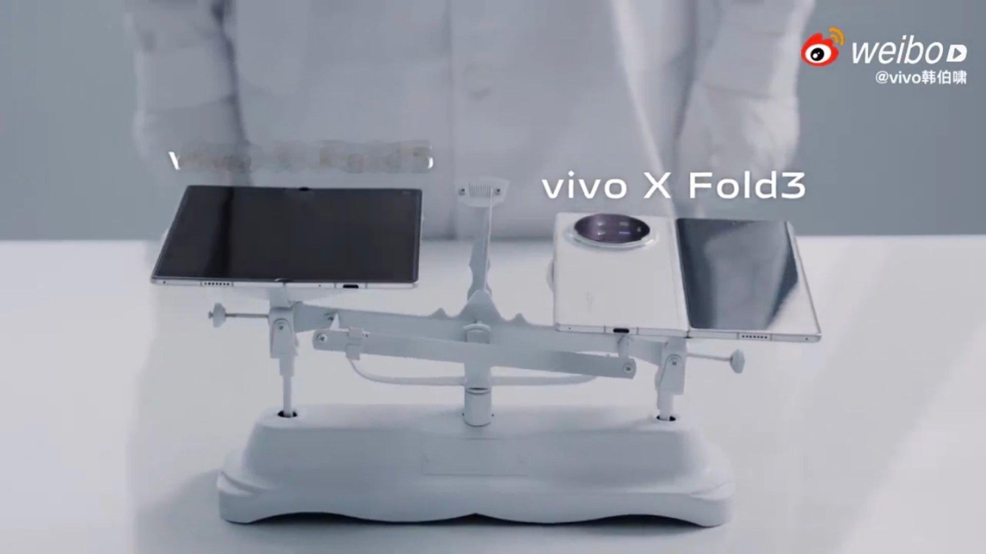 啊？即将发布的vivo X Fold5 大折叠要比上一代vivo X Fold3