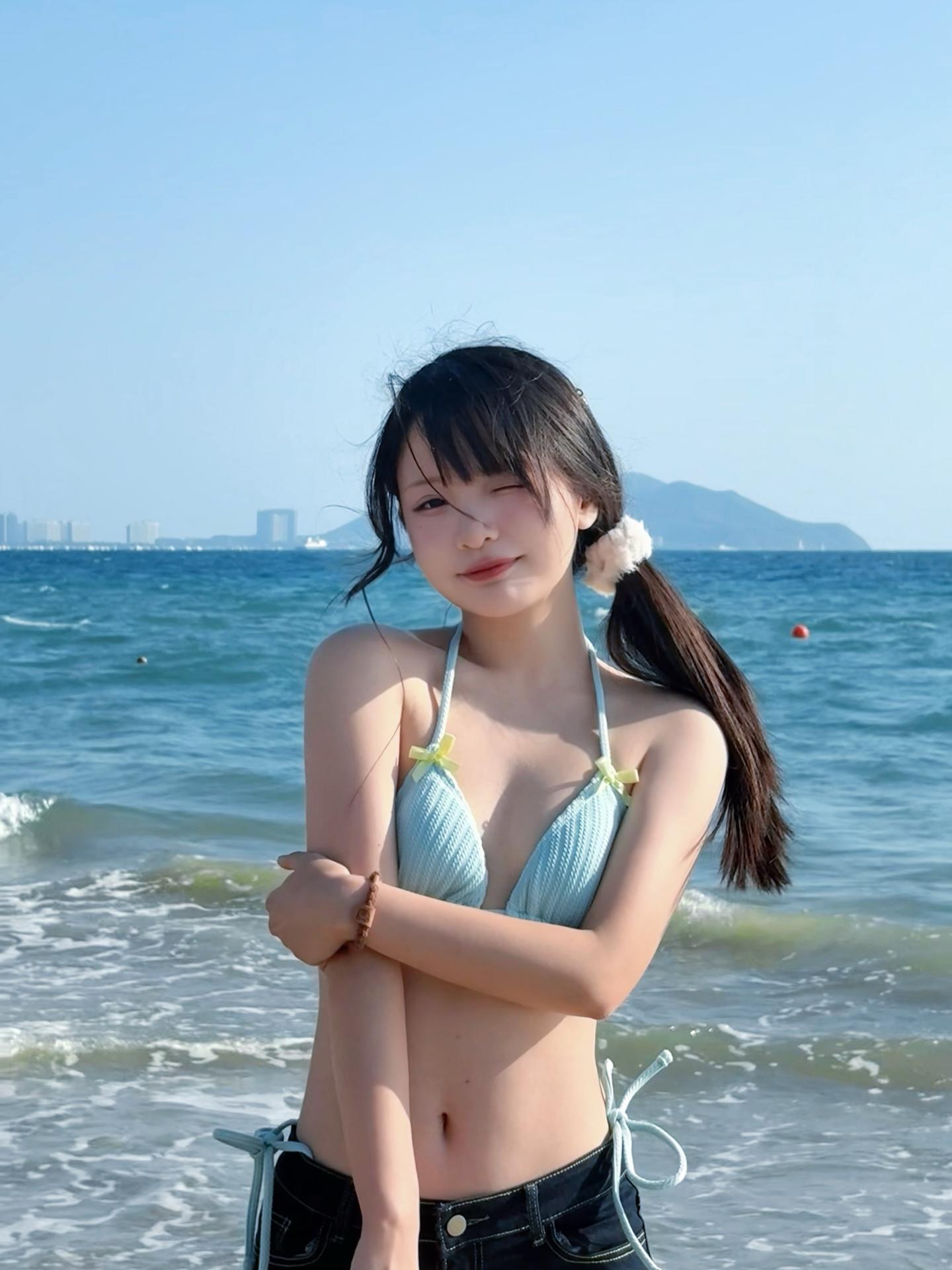 很喜欢海边的气息。