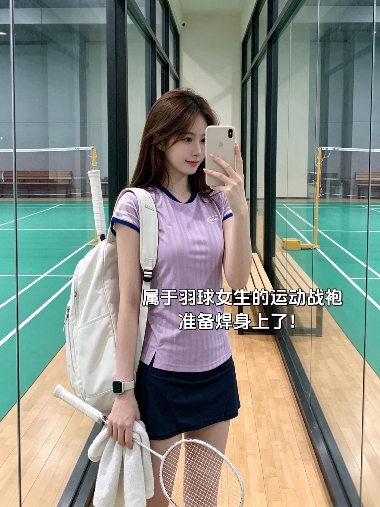 也是拥有羽球人的专属球服了
不得不说 巨好看