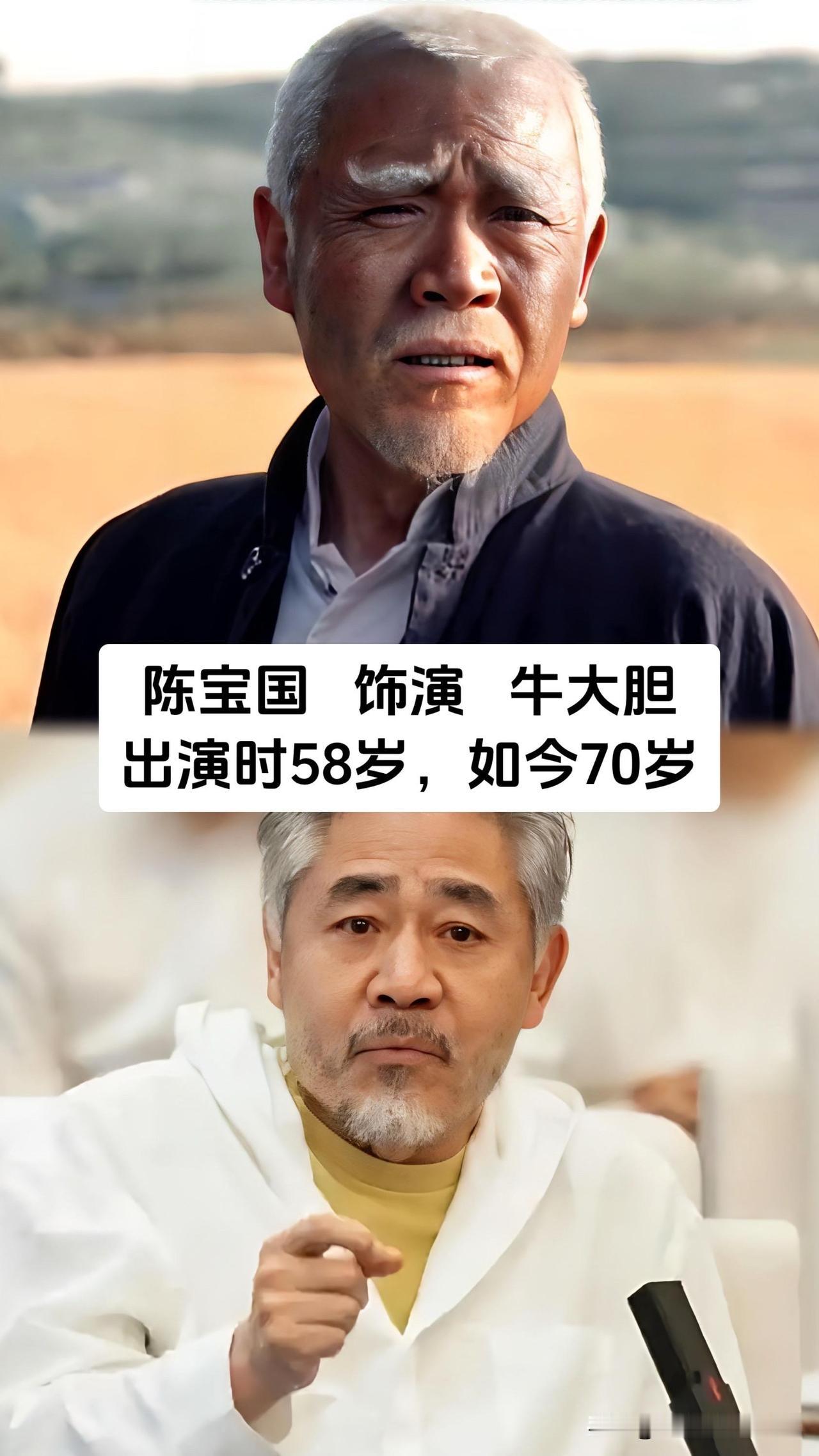 《老农民》播出12年演员今昔对比！陈宝国、蒋欣、牛莉、高明、雷恪生、白志迪、舒耀