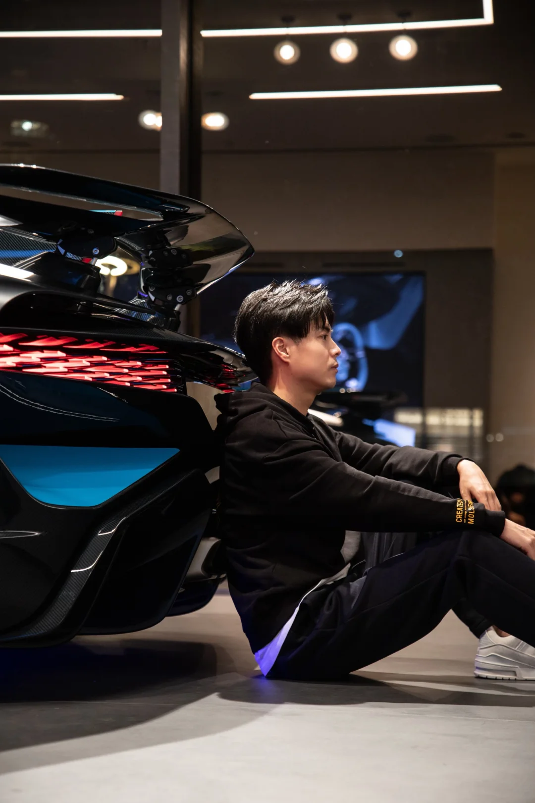 布加迪中国展厅的Divo