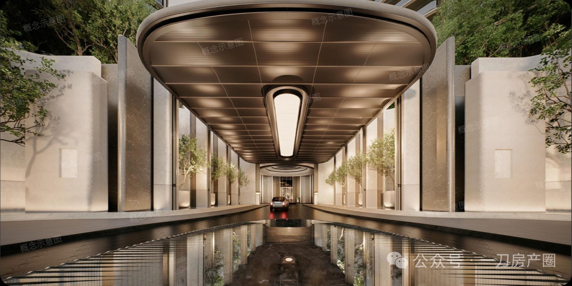 宝中无敌海景新盘:观潮府，后天开放展厅。首推168平米：南向花园景观，全能改善标