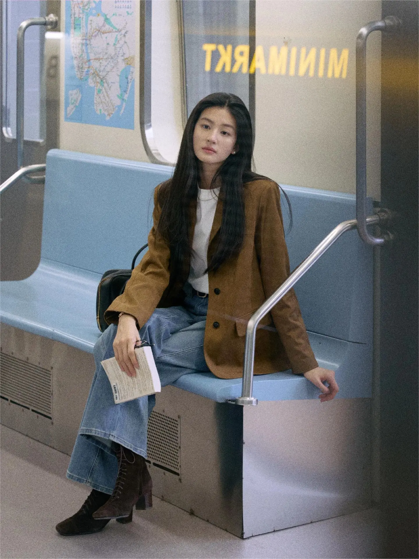 休闲一点的松弛感。