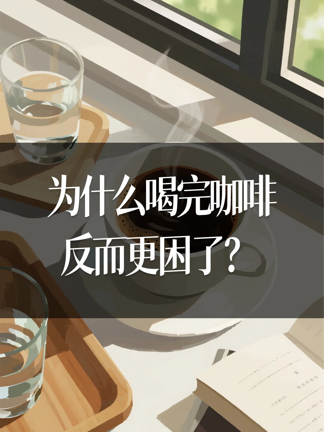 为什么喝完咖啡反而更困了