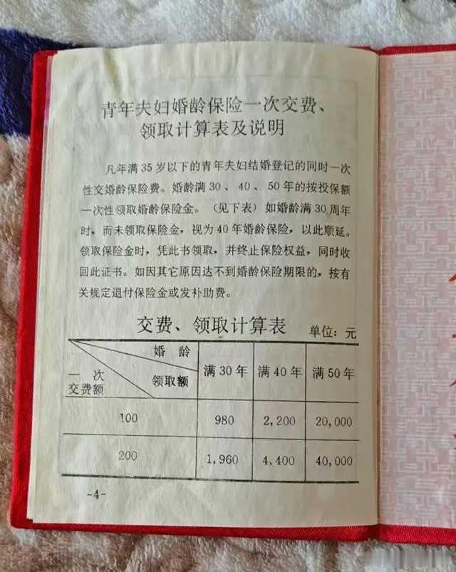 “婚龄保险”，这么好的政策，为啥社保局说话不算数呢？盖有公章的《婚龄保险证书》写